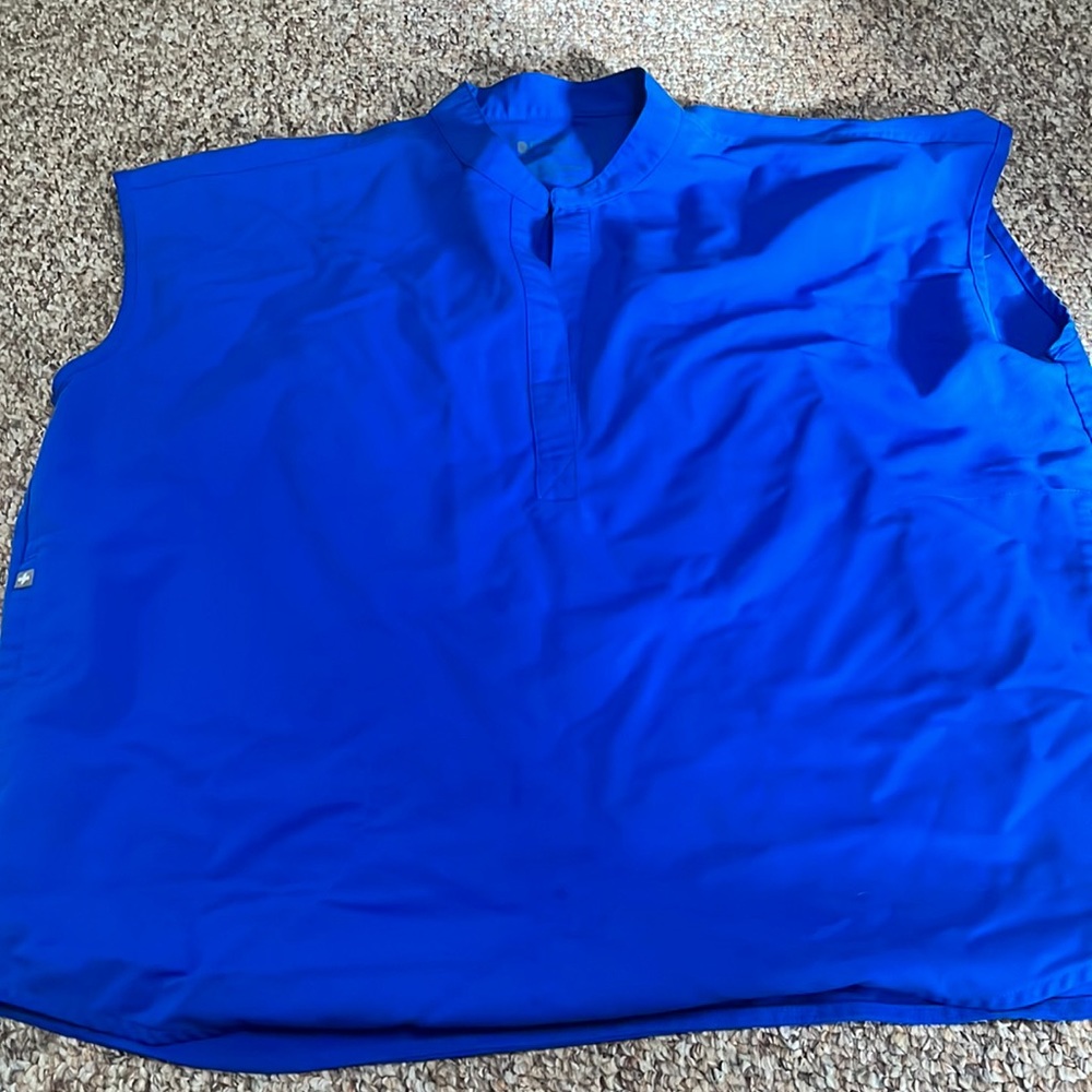 Royal blue figs Rafaela top